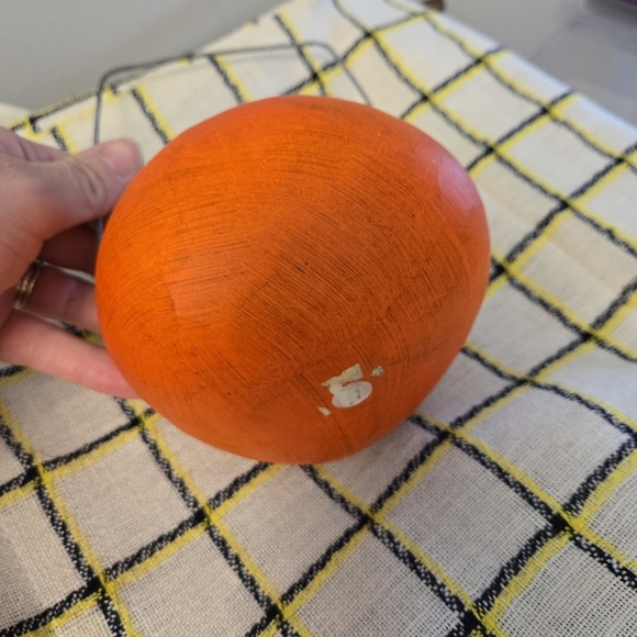 Gourd Jack-o-Lantern Pumpkin Basket Halloween Decor - Picture 3 of 3